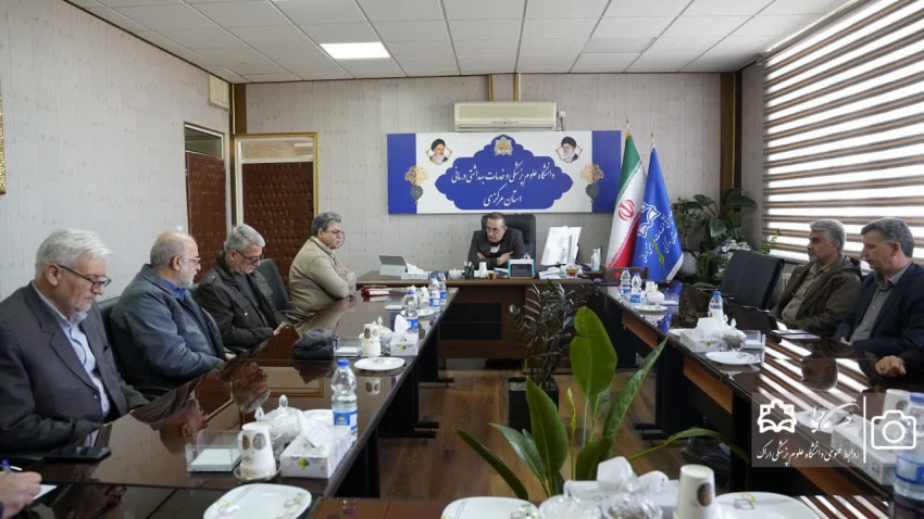 تجلیل رئیس دانشگاه علوم پزشکی اراک از جانبازان دانشگاه به مناسبت روز جانباز