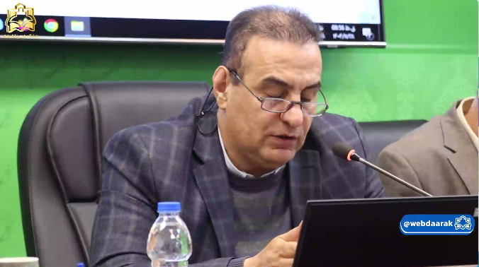 سخنان دکتر جواد نظری در نشست فصلی مدیران دانشگاه علوم پزشکی اراک