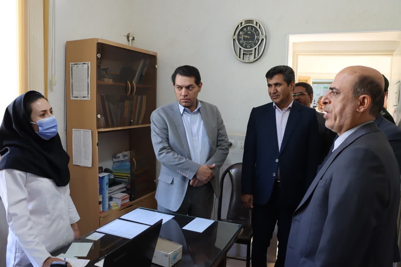 بازدید از مرکز خدمات جامع سلامت روستایی کمیجان