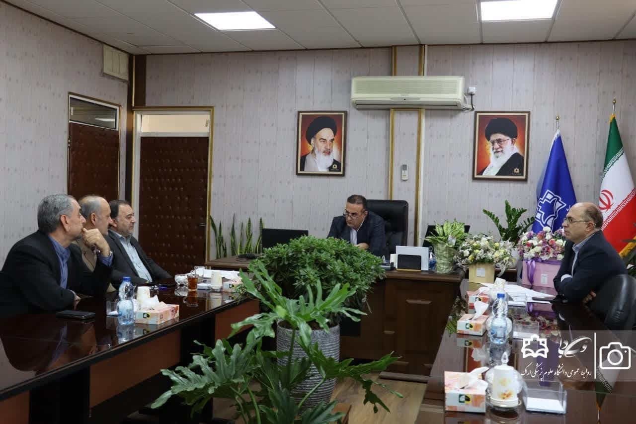 دیدار مدیرکل بهزیستی استان مرکزی با سرپرست دانشگاه علوم پزشکی اراک