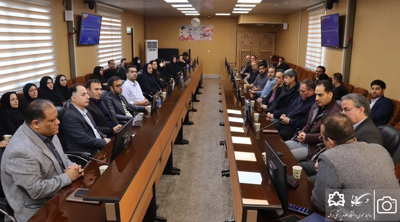 برگزاری مراسم روز حسابدار با حضور سرپرست دانشگاه علوم پزشکی اراک