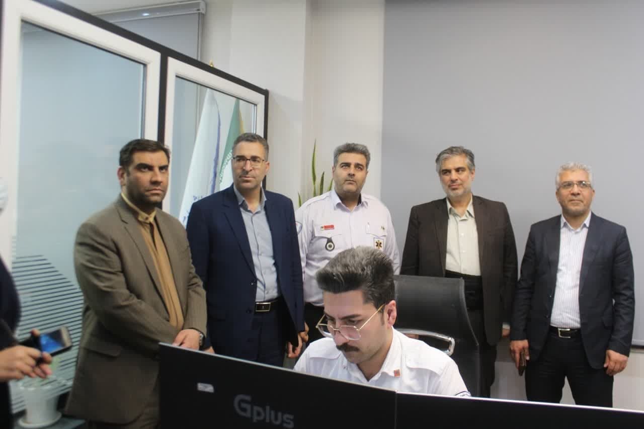 بازدید استاندار مرکزی از مرکز فوریت های پزشکی استان مرکزی