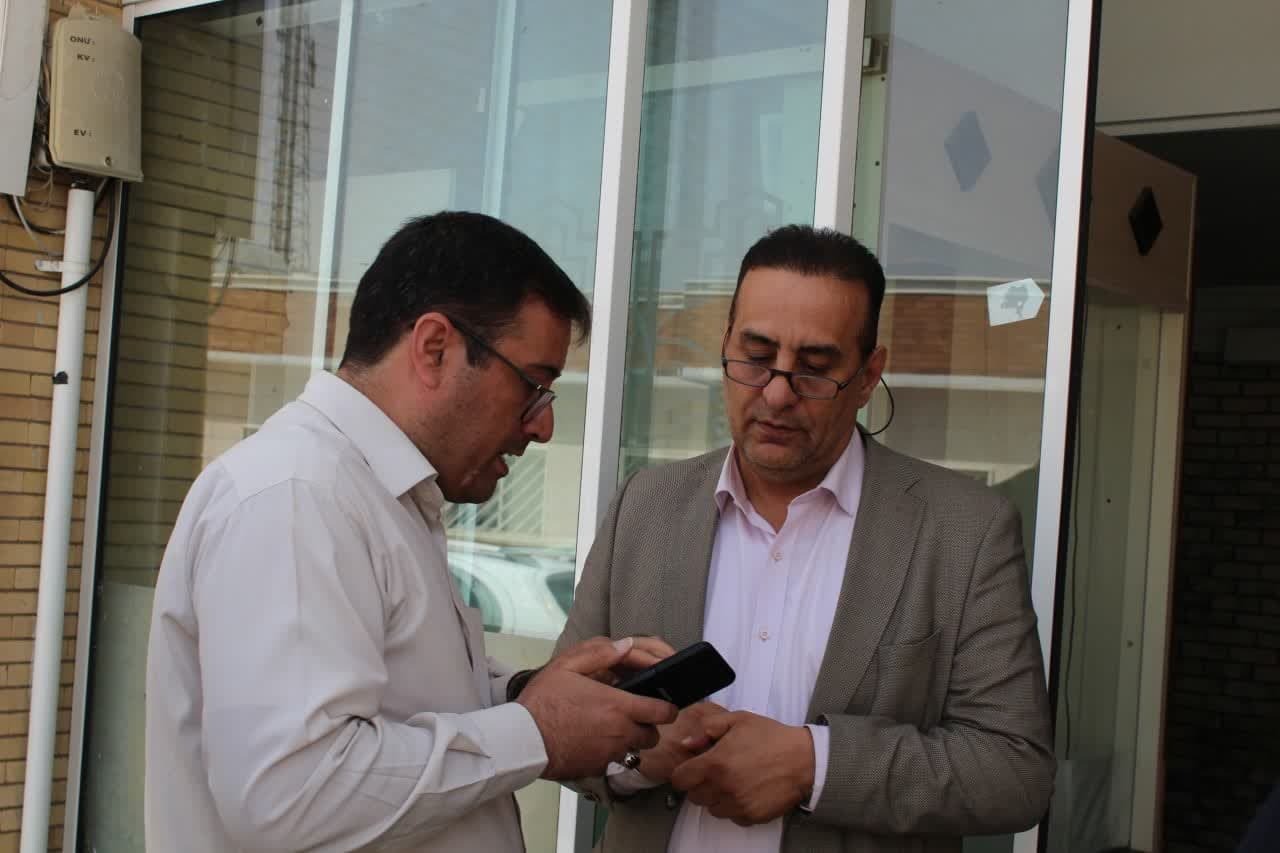 بازدید رئیس دانشگاه علوم پزشکی اراک از مرکز آموزشی درمانی امیرکبیر