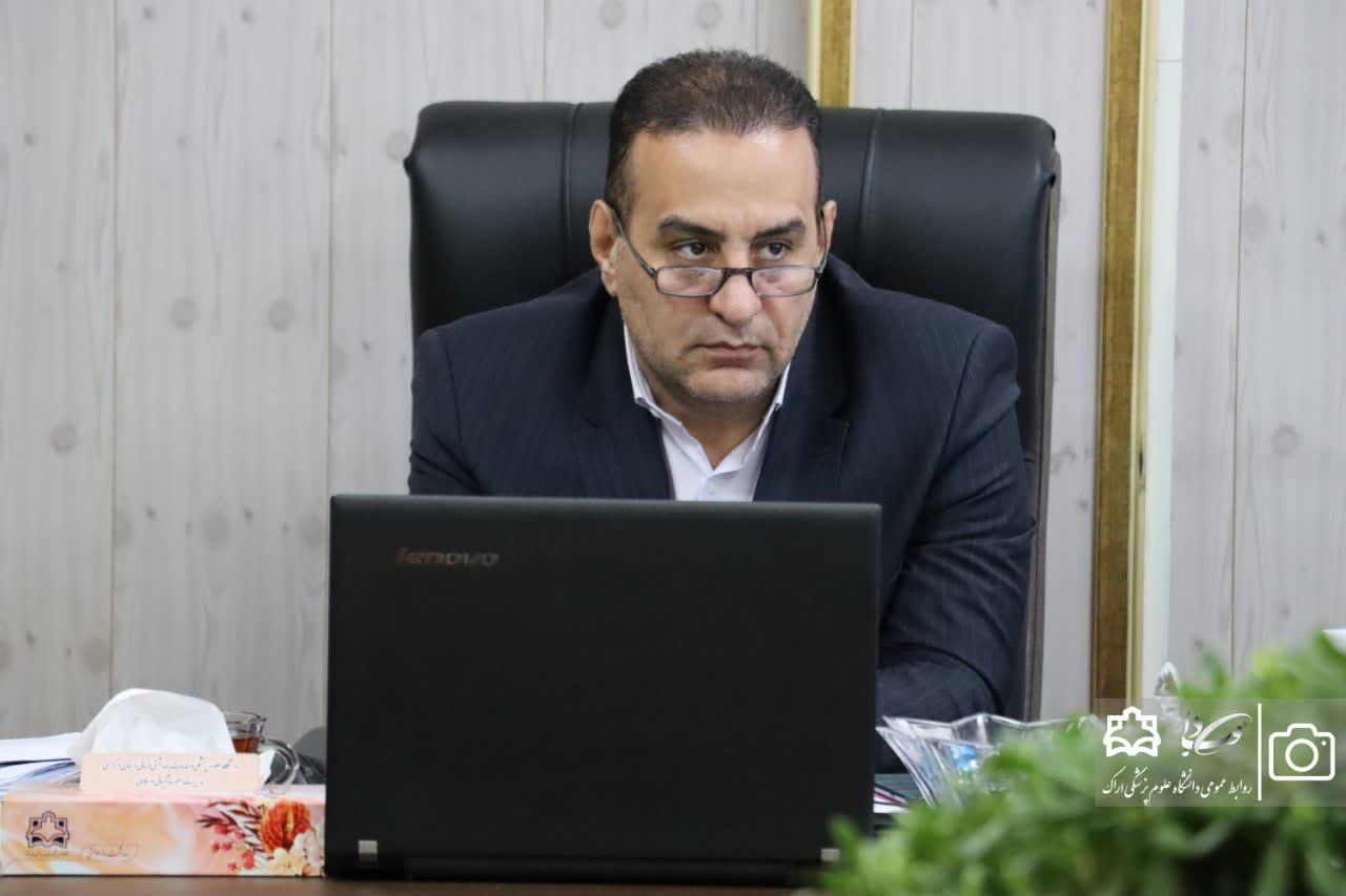 پیام تشکر رییس دانشگاه علوم پزشکی اراک از دست‌اندرکاران مانور سراسری اقتدار آفتاب در منطقه کوکبیه شازند