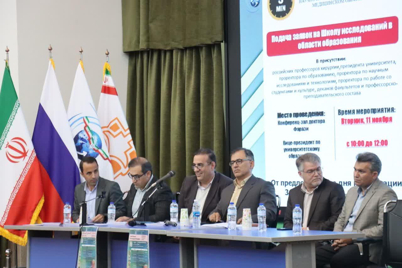 برگزاری چالش سه دقیقه‌ای در حاشیه المپیاد جراحی اراک–مسکو