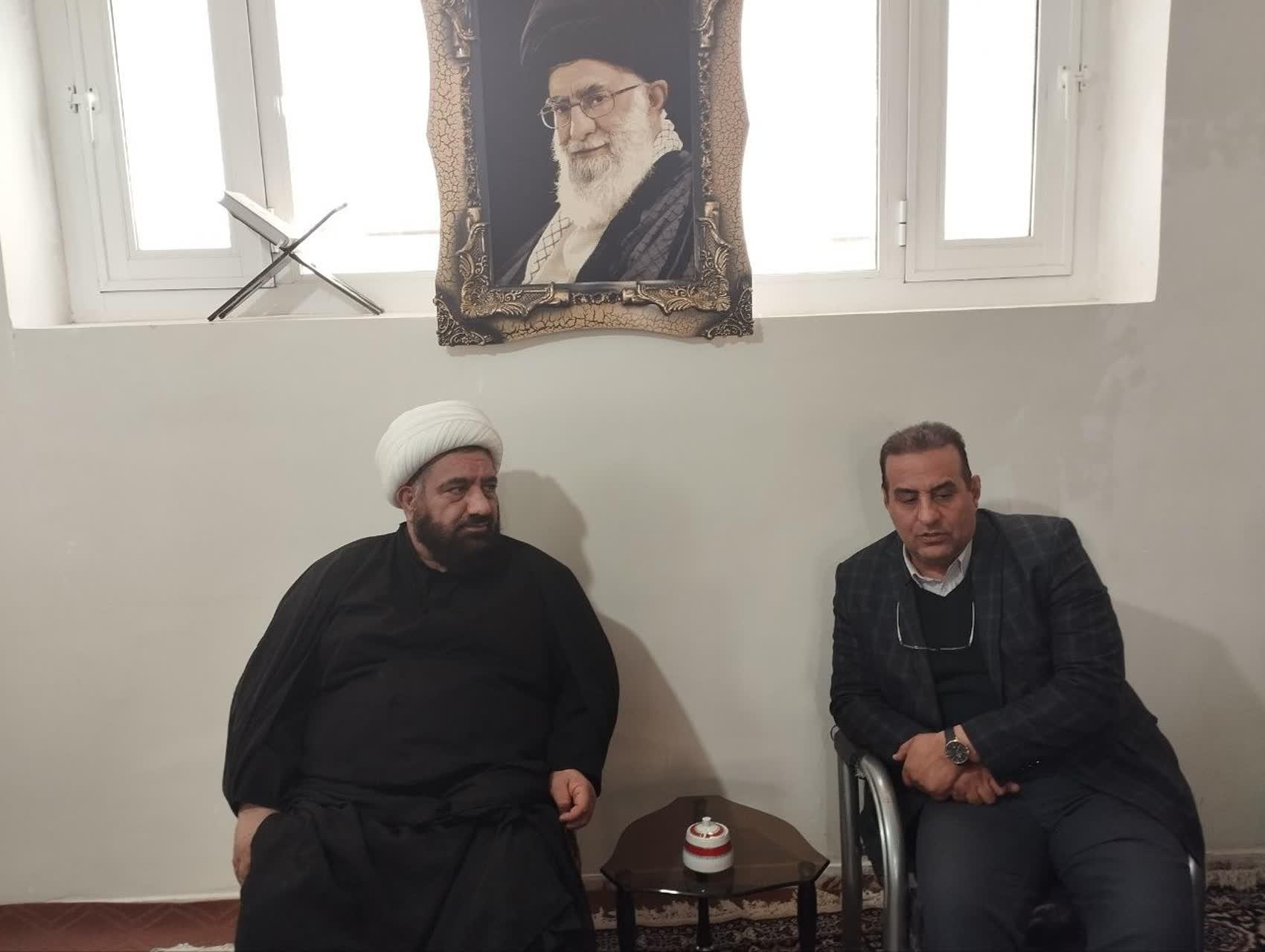 دیدار رئیس دانشگاه علوم پزشکی اراک با امام جمعه شهرستان فراهان