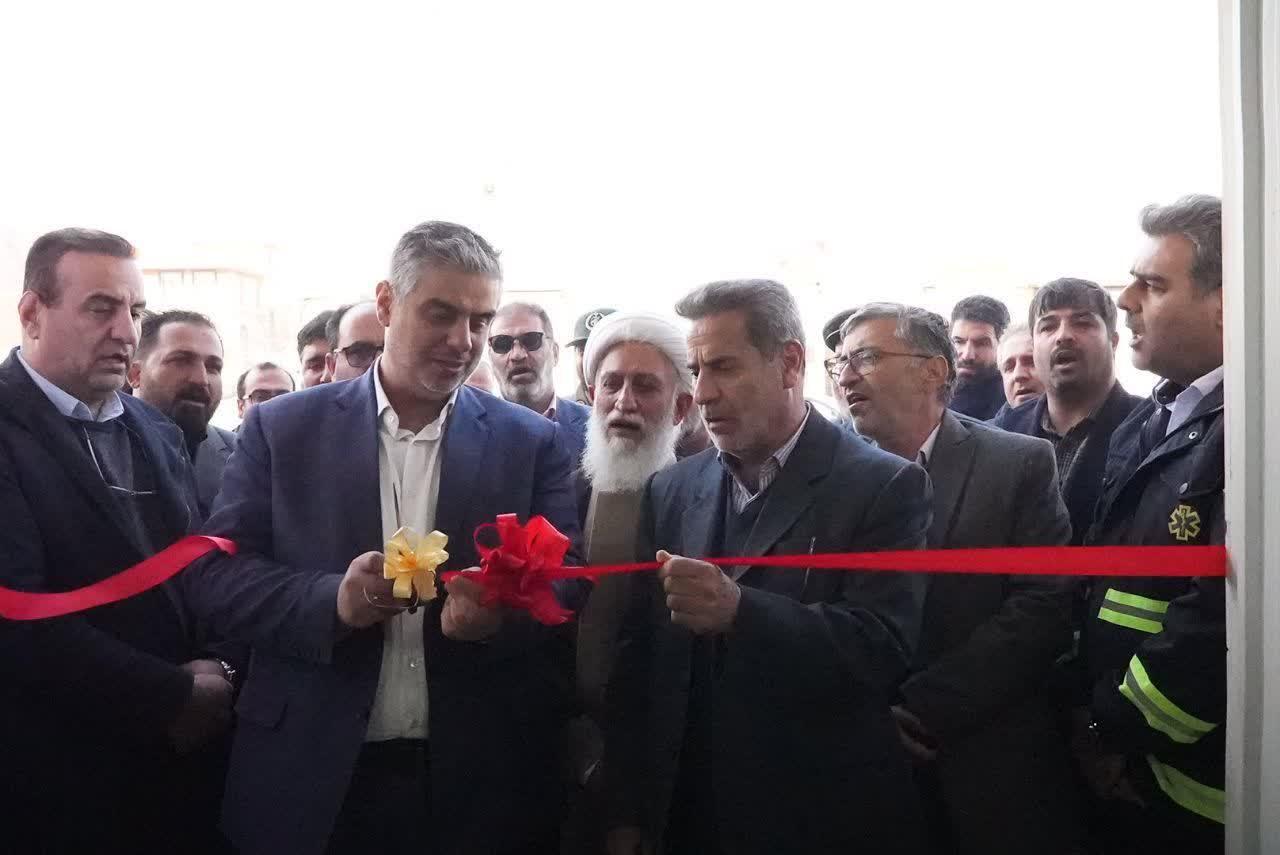 افتتاح پایگاه اورژانس شهیده دکتر حسنیه جعفرآبادی شهر مهاجران