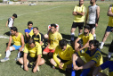 مسابقه تدارکاتی فوتبال بین دو تیم دانشگاه و روستای قدمگاه