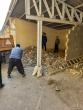 تخریب و انتقال کانکسهای سرویسهای بهداشتی مستقر در محوطه ستاد دانشگاه