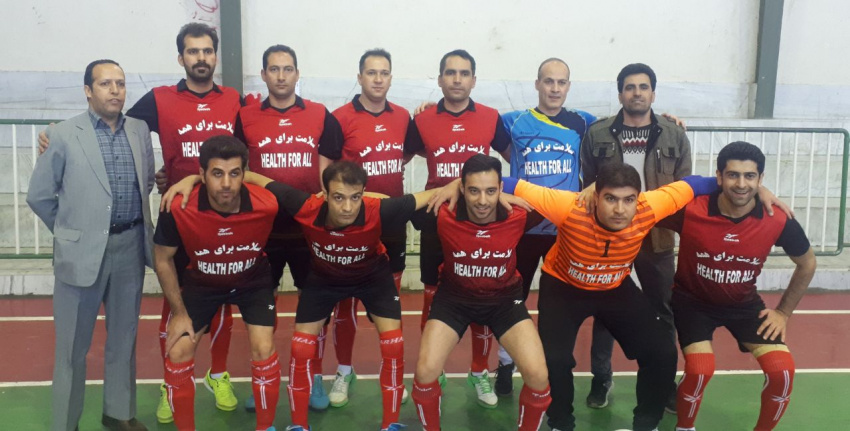 کسب پیروزی در آخرین بازی مرحله گروهی فوتسال قهرمانی کارکنان دستگاههای اجرایی استان