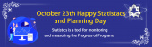 Happy Statistics and Planning Day