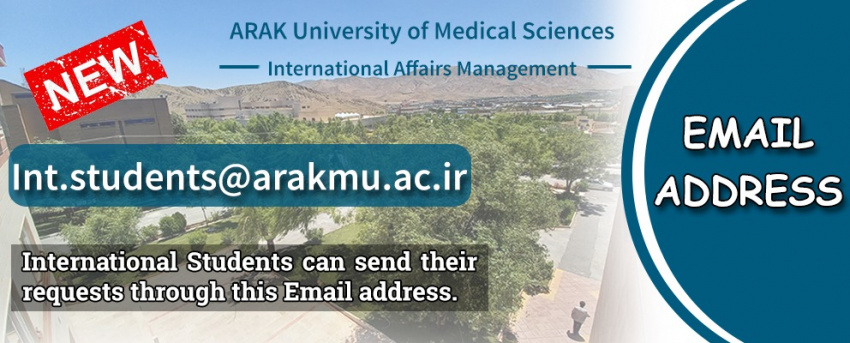 Email address for international students